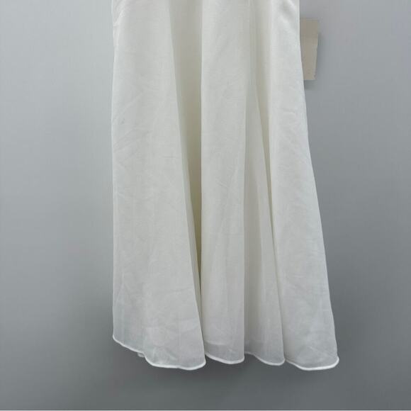 Lulus Dress‎ Made in the Crocheted White Skater Halter Neck Mini Dress Sz XS NEW - Picture 5 of 14